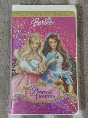 Barbie The Princess and the Pauper VHS 2004